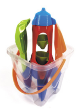 Effects Beach Toy - Rocket 6-piece set