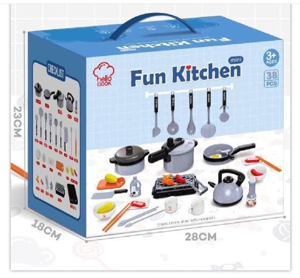 38pcs Kitchen Playset